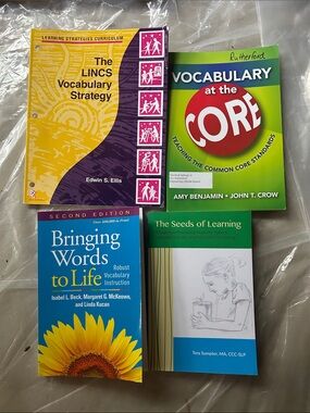 Speech Therapy Vocabulary and Executive Functioning books